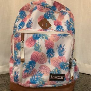 JanSport Pineapple backpack trans